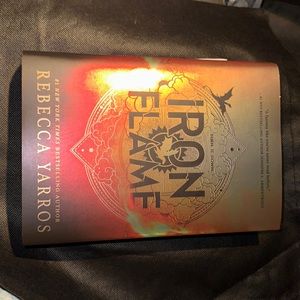 Signed first edition Iron Flame